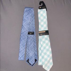 2 new (1 with tags) dockers ties, slim